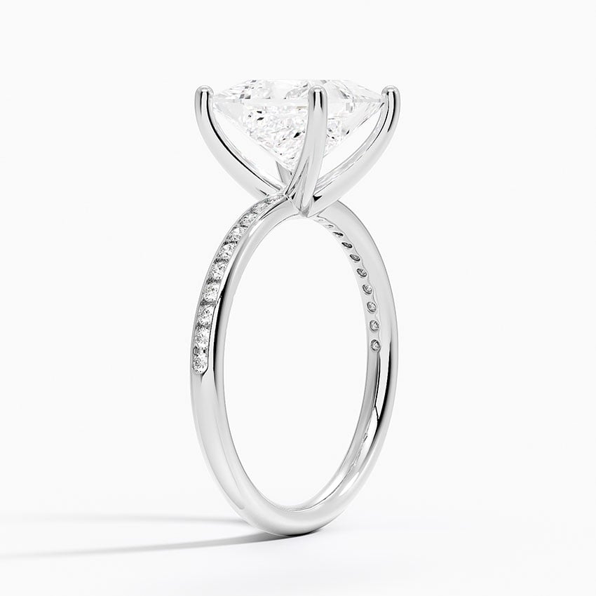 18K White Gold Tabitha Channel Set Diamond Ring