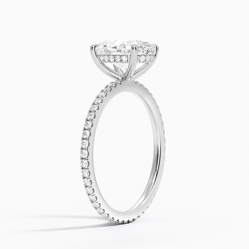 Perfect Fit Hidden Halo Eternity Diamond Ring