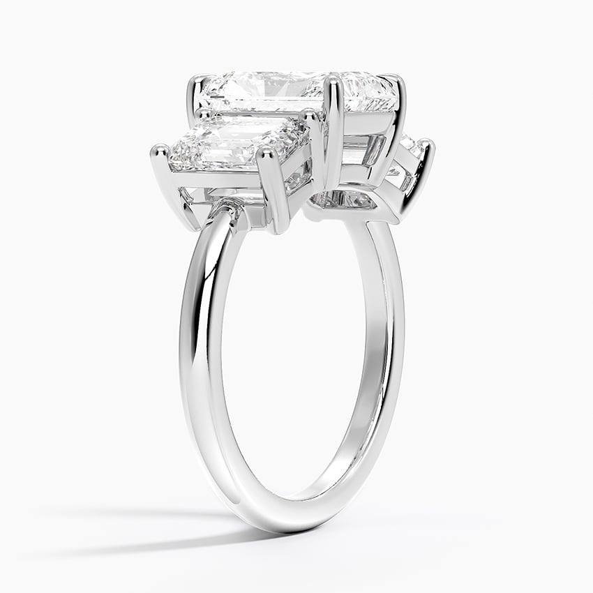 Luxe Rhiannon Three Stone Diamond Ring
