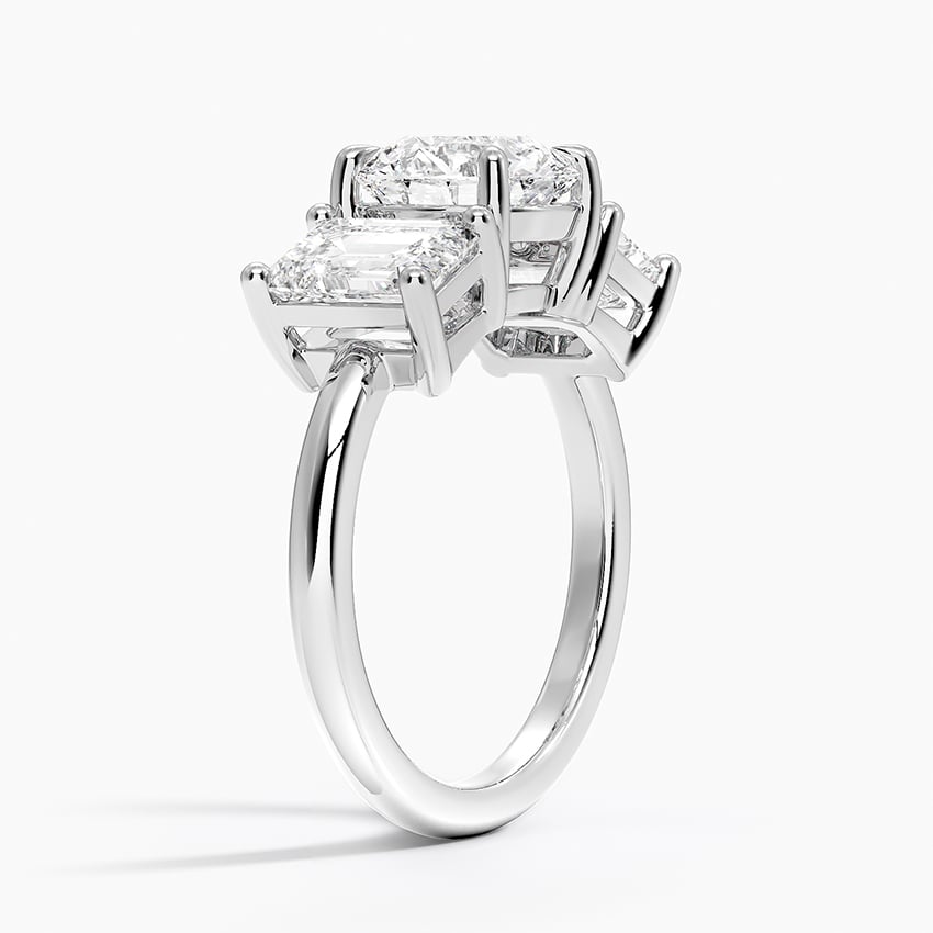 Luxe Rhiannon Three Stone Diamond Ring