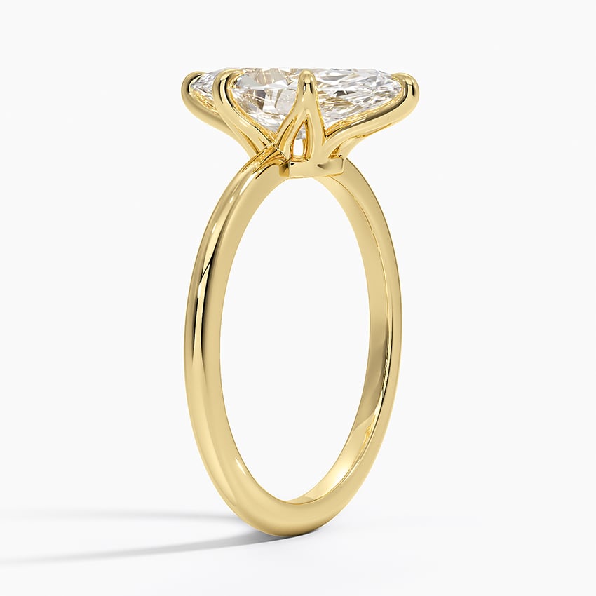 18K Yellow Gold Petite Esme 1.5mm Ring