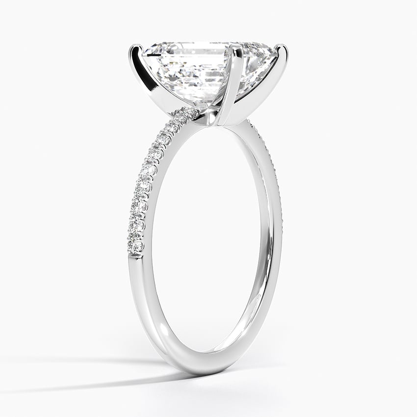Scalloped Pavé Diamond Ring