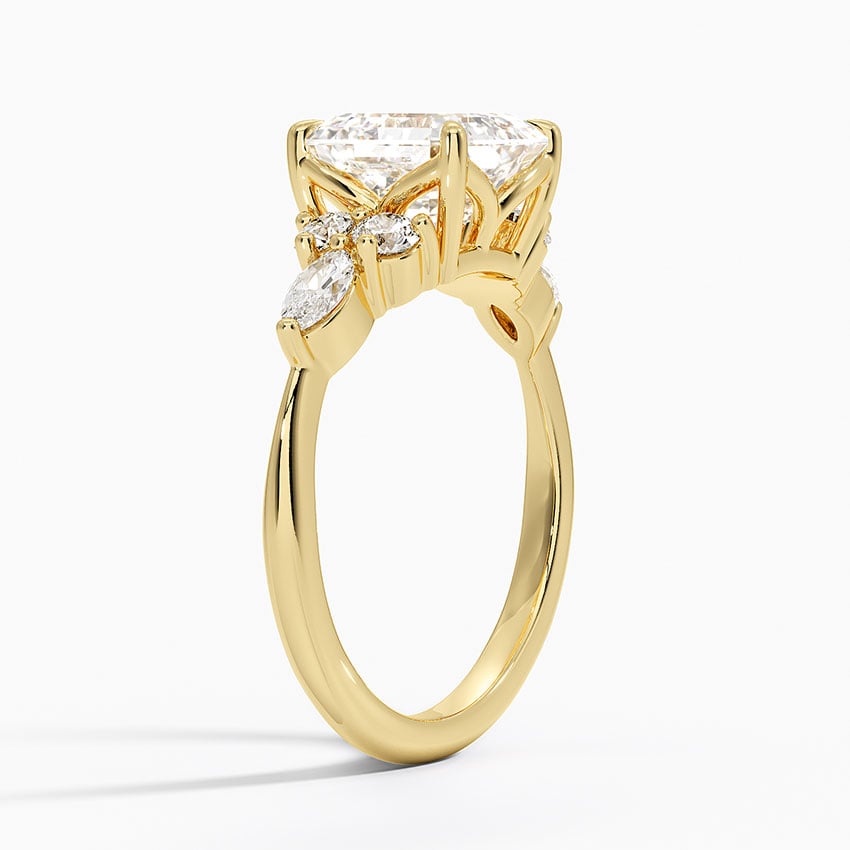 Cluster Engagement Ring - Nadia Diamond