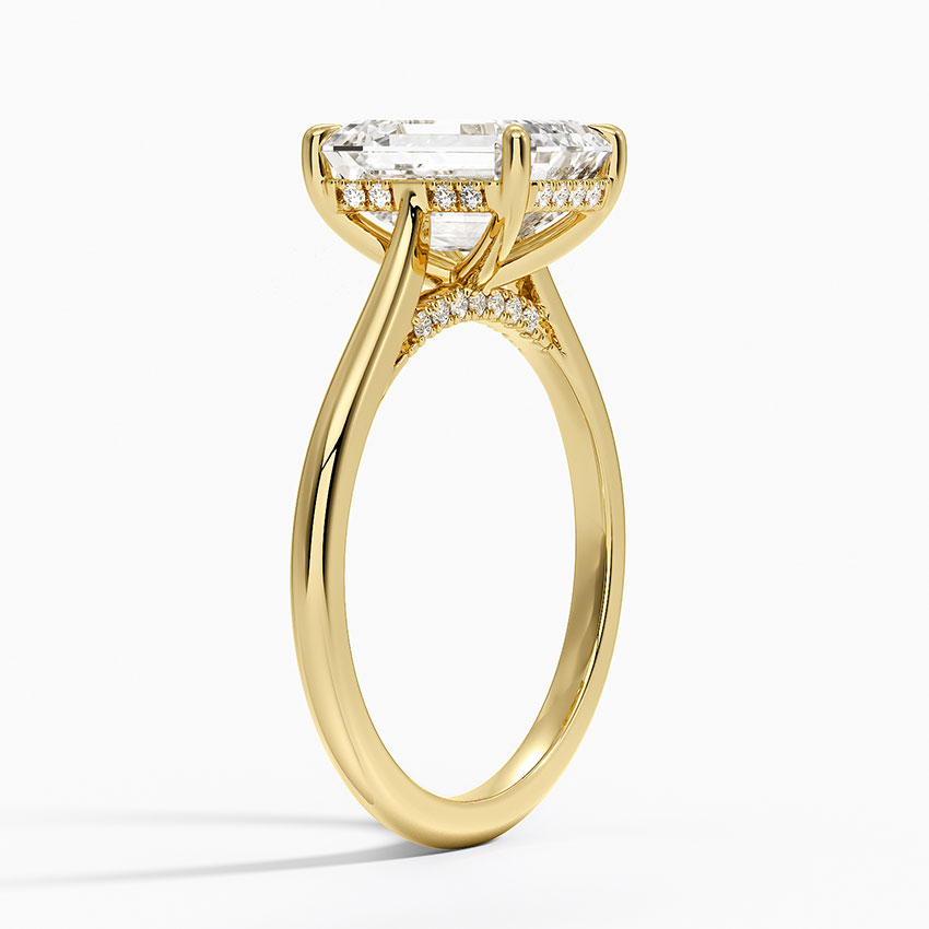 18K Yellow Gold Dawn Diamond Ring