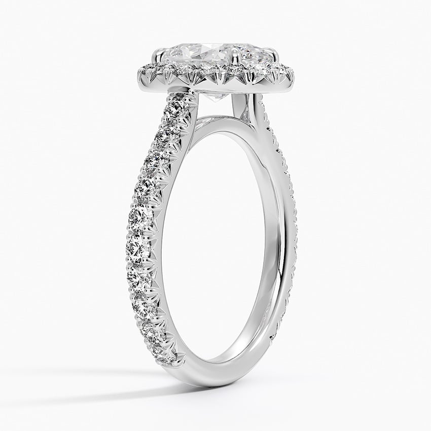 Estelle Halo Diamond Ring - Brilliant Earth