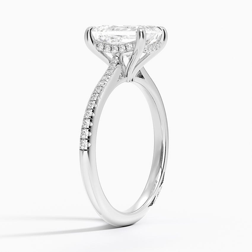 Platinum Tacori Founder's Diamond Ring