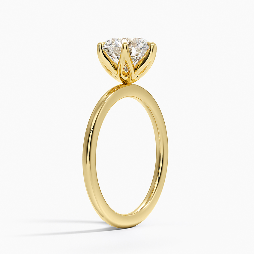 18K Yellow Gold Esme Perfect Fit Solitaire Ring