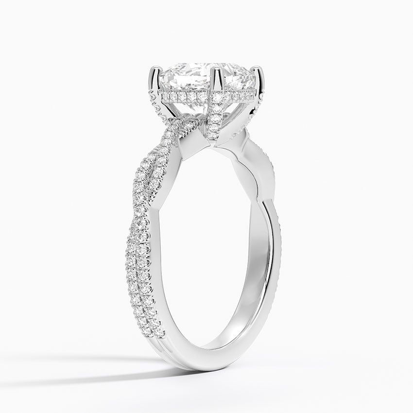Adorned Luxe Petite Twisted Vine Diamond Ring