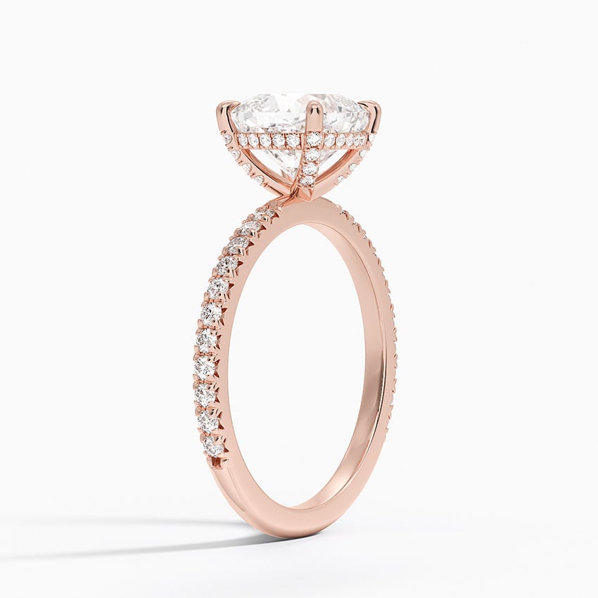 Flush Fit Engagement Ring