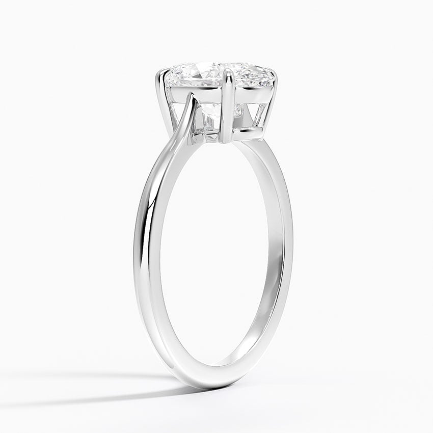 Solitaire Engagement Ring - Elle
