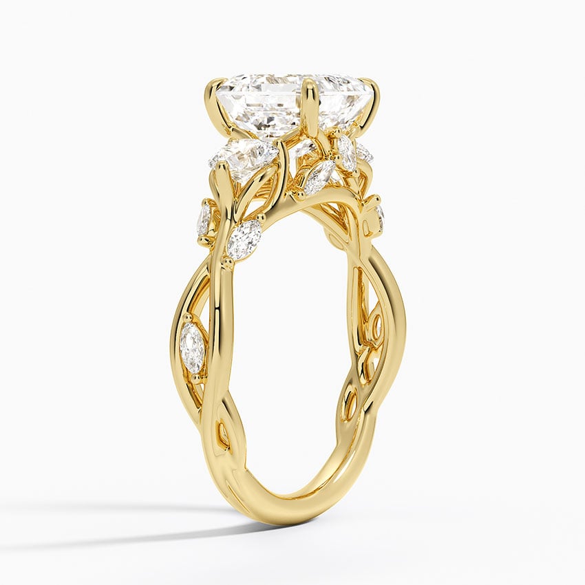 Secret Garden Three Stone Diamond Ring