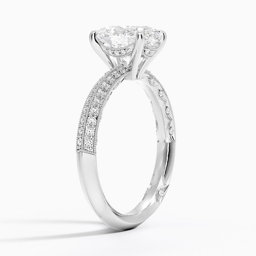 Diamond Knife Edge Ring