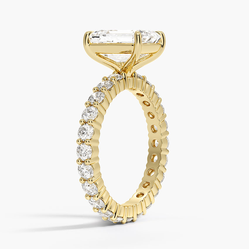 18K Yellow Gold Perfect Fit Eternity Diamond Ring (1 1/3 ct. tw.)
