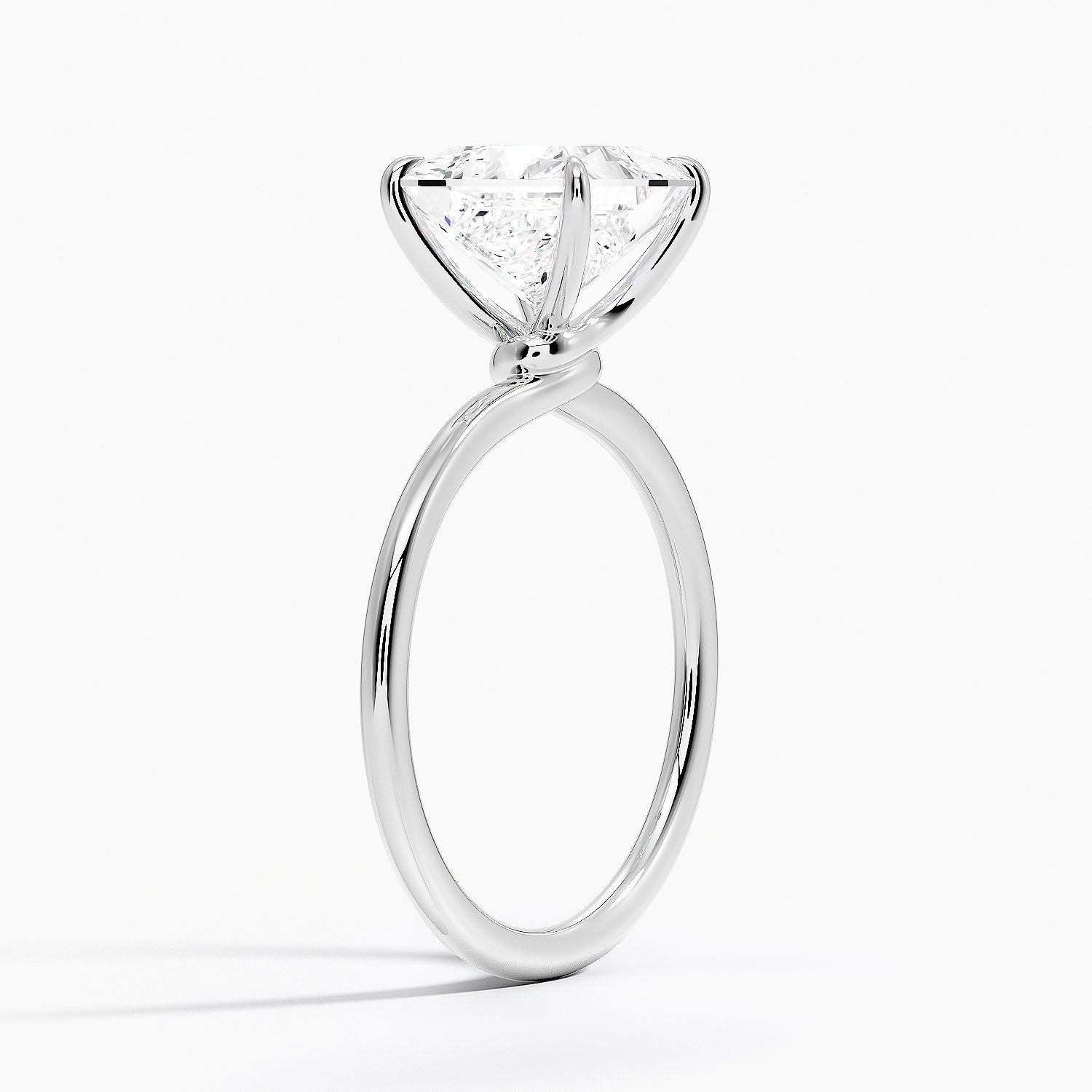 Love Knot Solitaire Ring