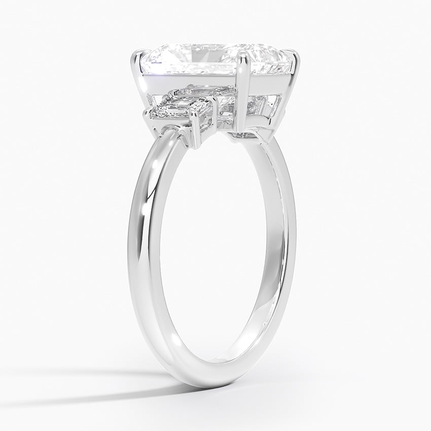 18K White Gold Petite Rhiannon Three Stone Diamond Ring (1/4 ct. tw.)