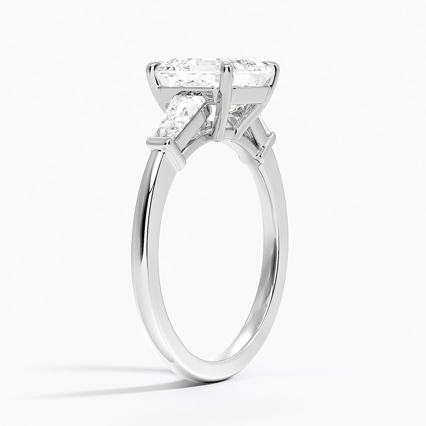 Symphony Three Stone Diamond Ring - Brilliant Earth