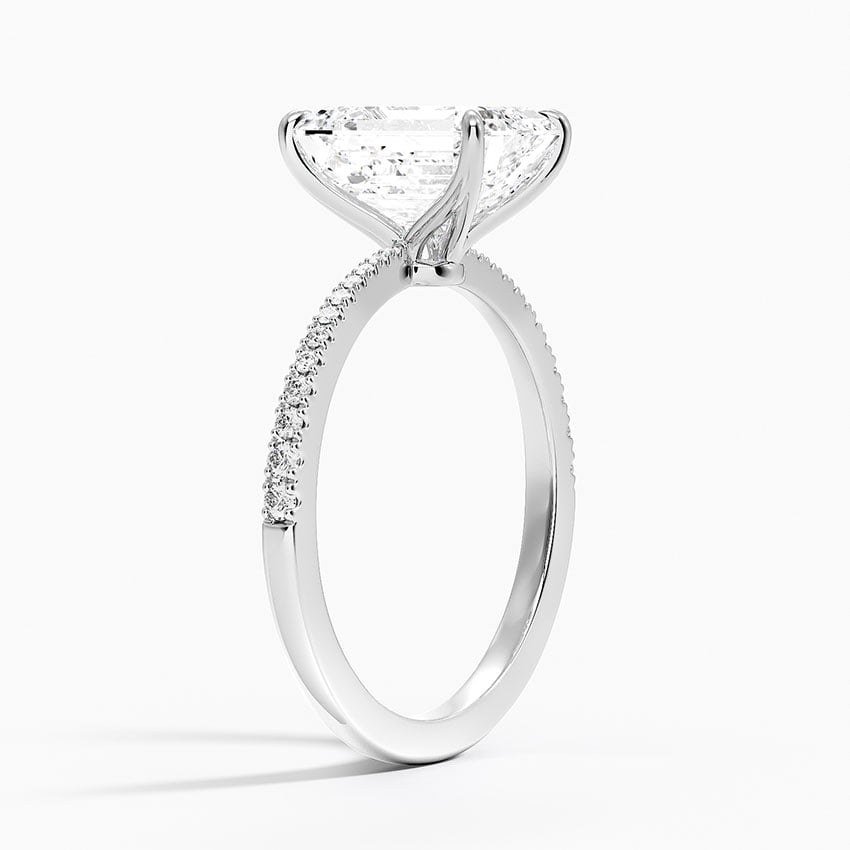 Petite Tapered Diamond Ring