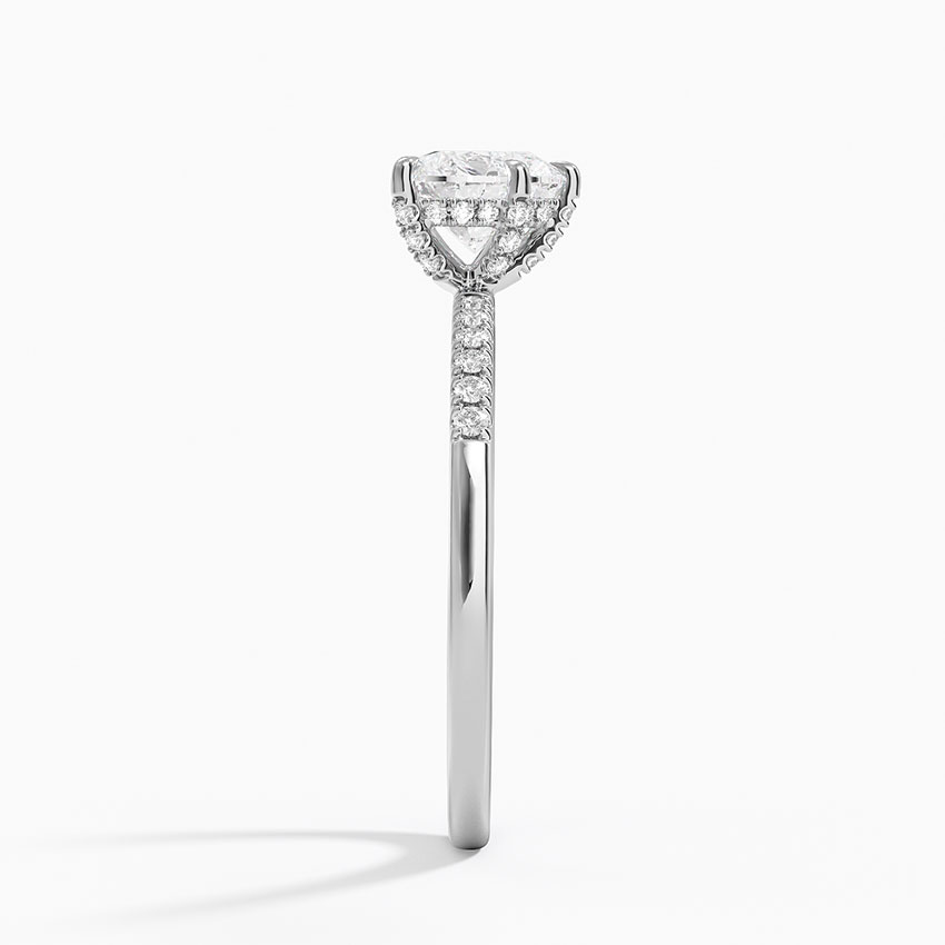 18K White Gold Petite Viviana Diamond Ring (1/6 ct. tw.)