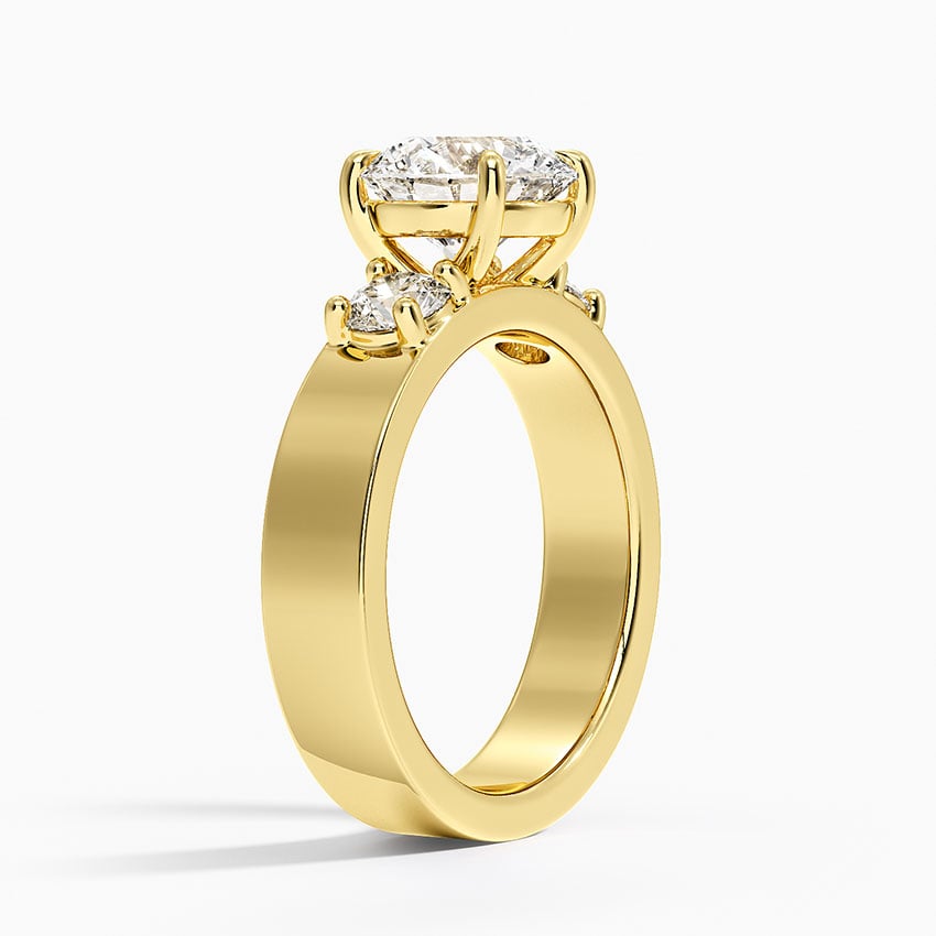 Peyton Three Stone Diamond Ring