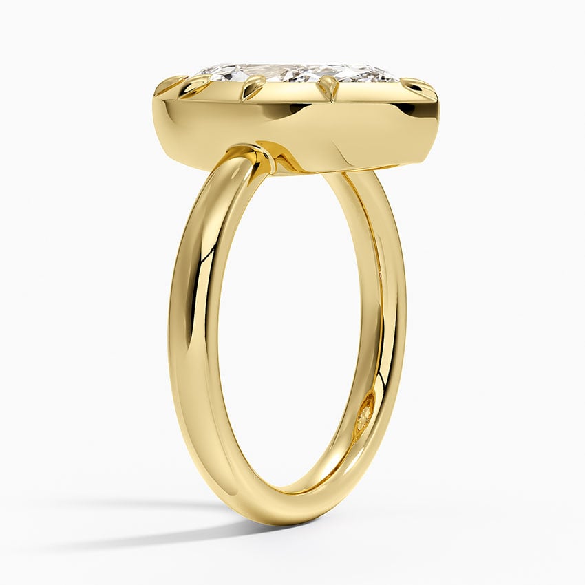 Harper Bezel Prong Solitaire Ring