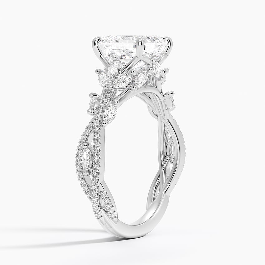 Luxe Secret Garden Diamond Engagement Ring