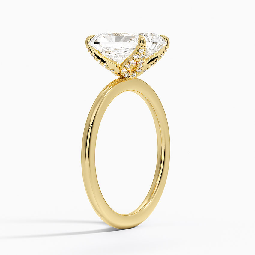 18K Yellow Gold Adorned Elodie Perfect Fit Diamond Ring