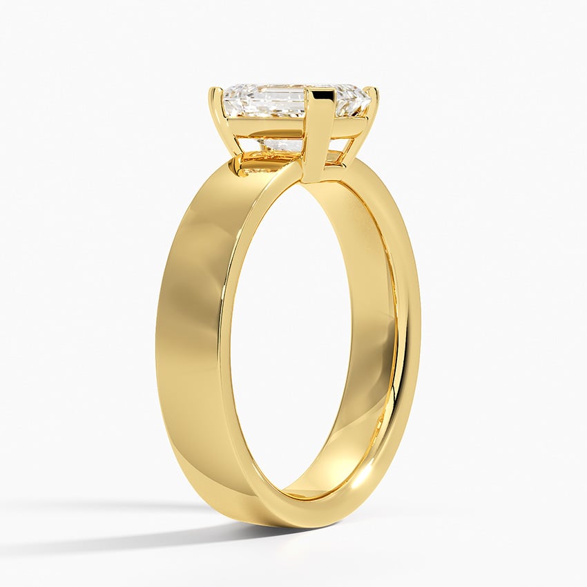 Parker Solitaire Ring in 18K Yellow Gold | Brilliant Earth