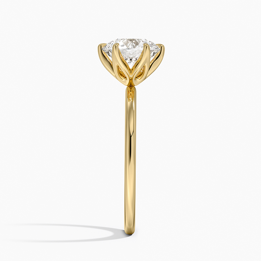 18K Yellow Gold Esme Perfect Fit Solitaire Ring