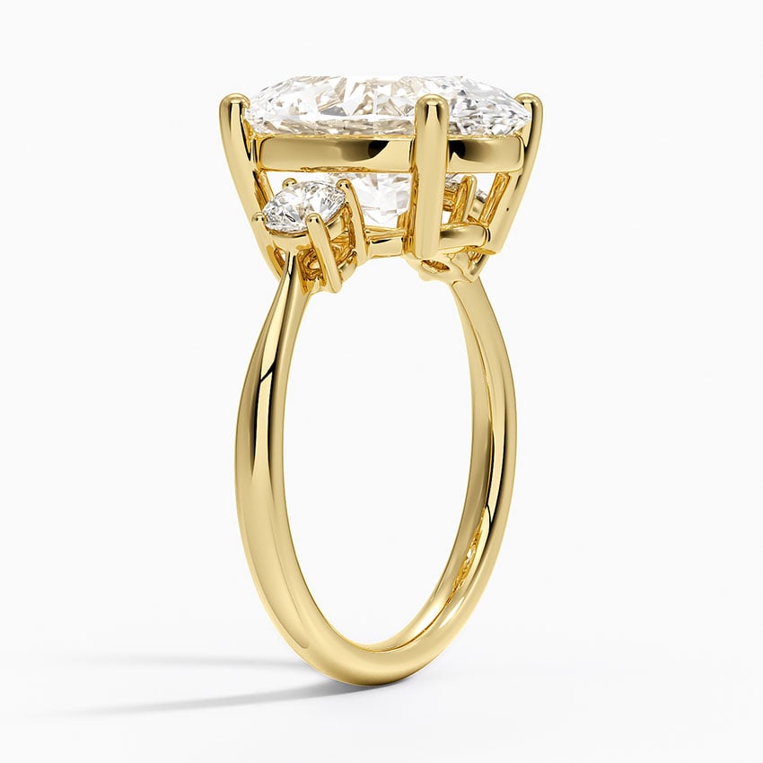 18K Yellow Gold Selene Three Stone Diamond Ring (1/3 ct. tw.)