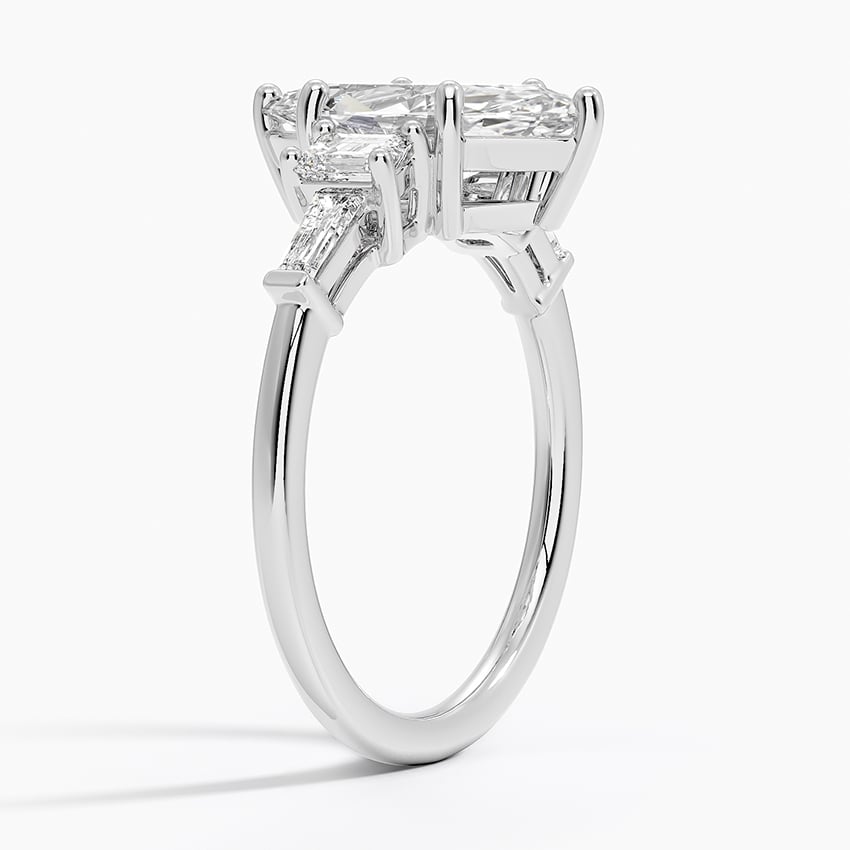 Platinum Cleo Five Stone Diamond Ring