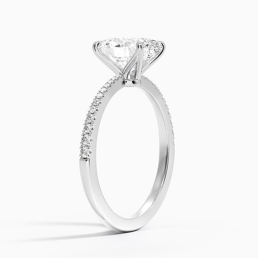 Petite Tapered Diamond Ring