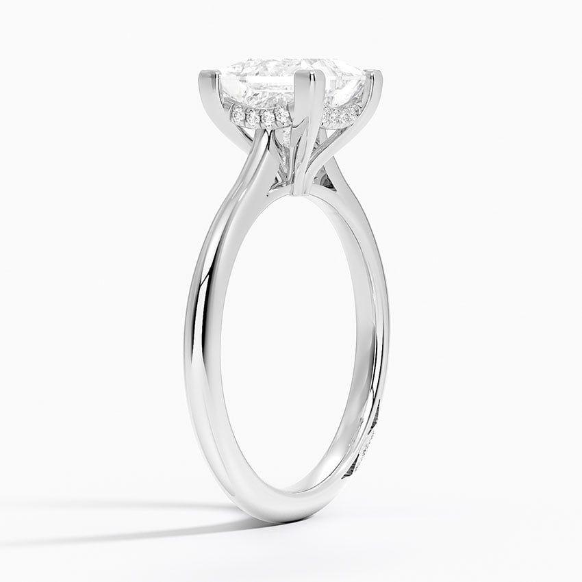 18K White Gold Tacori Founder's Petite Diamond Ring