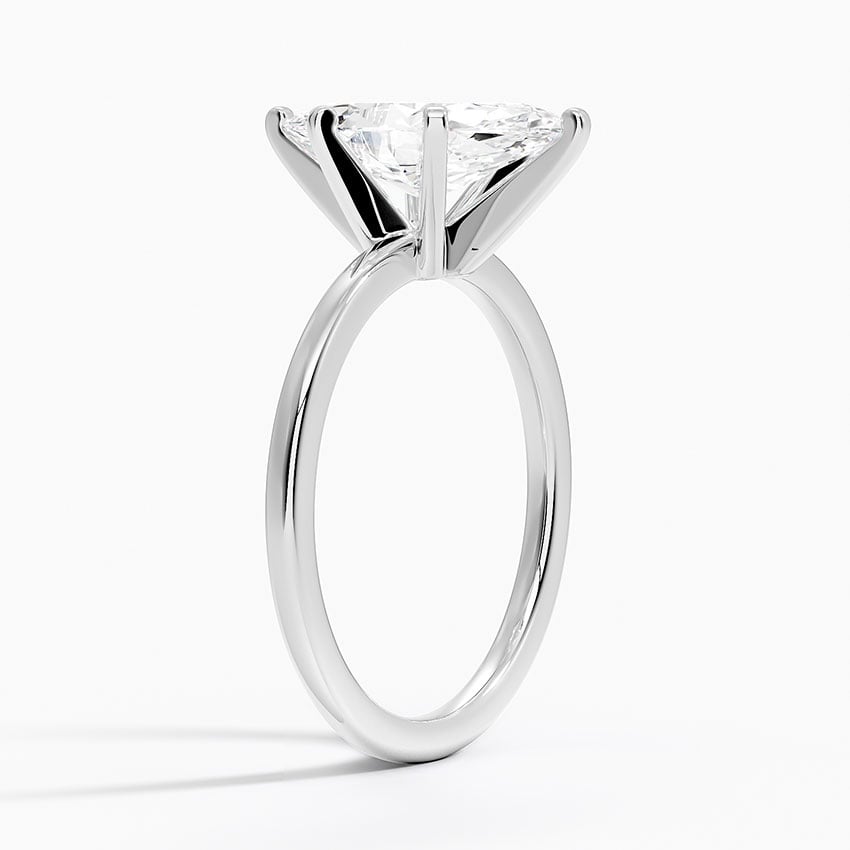 Six-Prong Petite Comfort Fit Solitaire Ring - Brilliant Earth