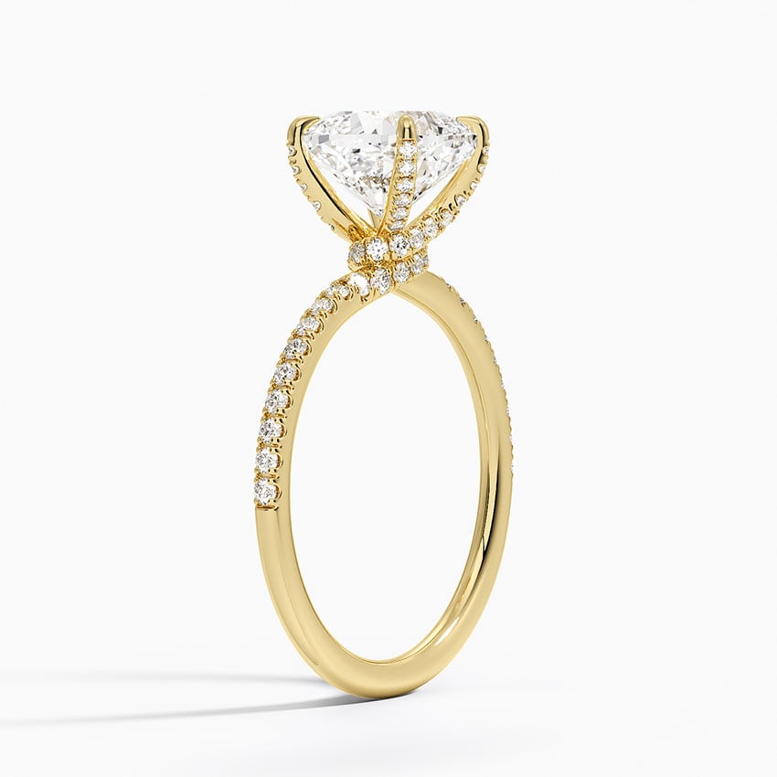 Entwined Diamond Ring
