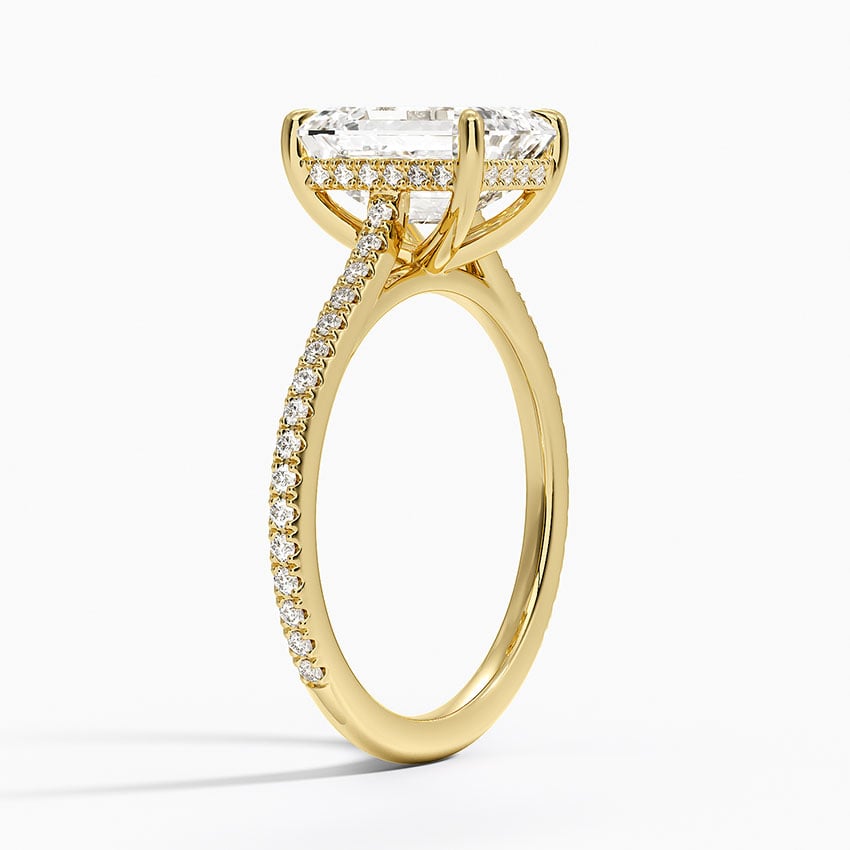18K Yellow Gold Luxe Lissome Diamond Ring (1/5 ct. tw.)
