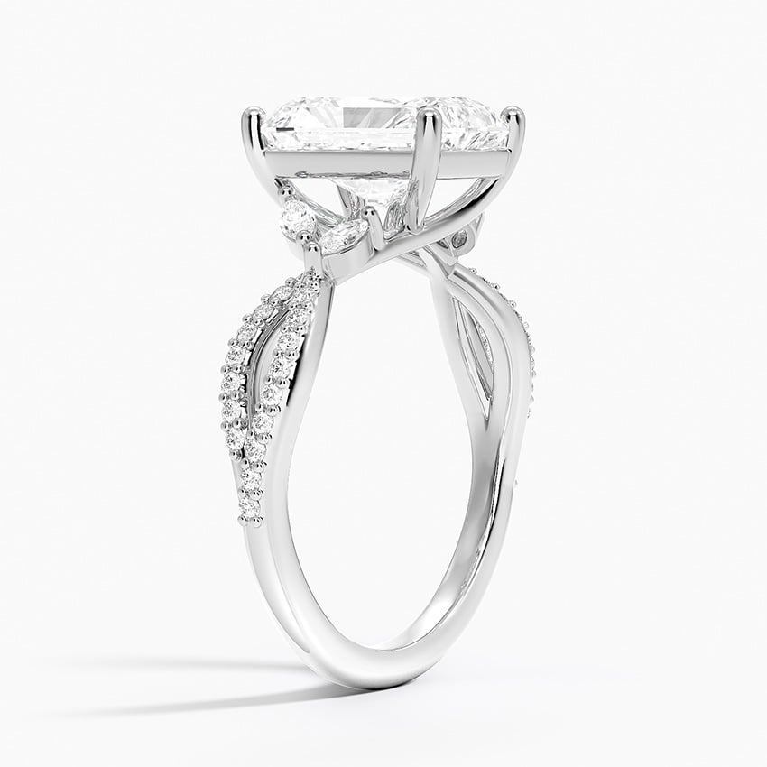 18K White Gold Luxe Willow Diamond Ring (1/4 ct. tw.)