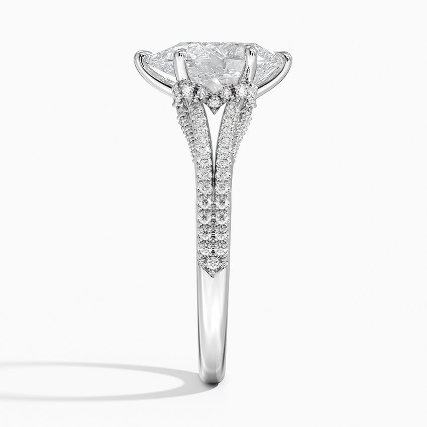 Shank Setting Split Shank Setting with Gallery Accents | Icon | Brilliant Earth