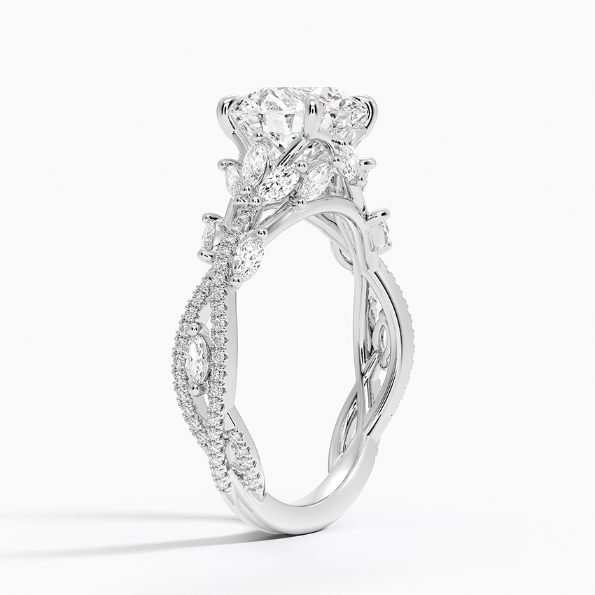 18K White Gold Luxe Secret Garden Diamond Ring (3/4 ct. tw.)