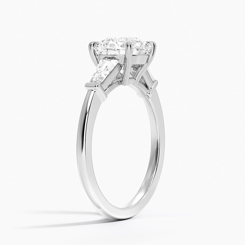 Platinum Symphony Three Stone Diamond Ring (1/2 ct. tw.)