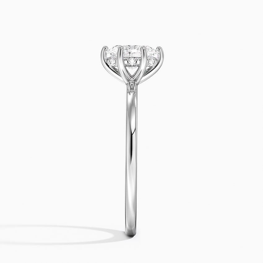 18K White Gold Sydney Perfect Fit Six-Prong Diamond Ring