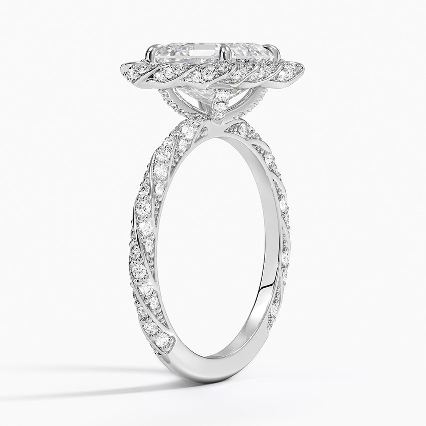 Nova Halo Diamond Ring - Brilliant Earth