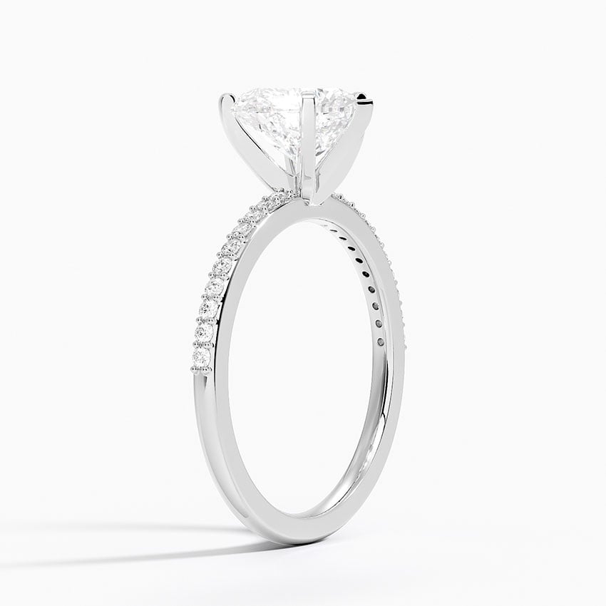 Delicate Shared Prong Diamond Ring - Brilliant Earth