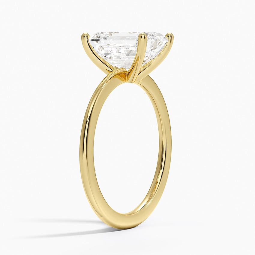 Thin Band Engagement Ring - Aimee