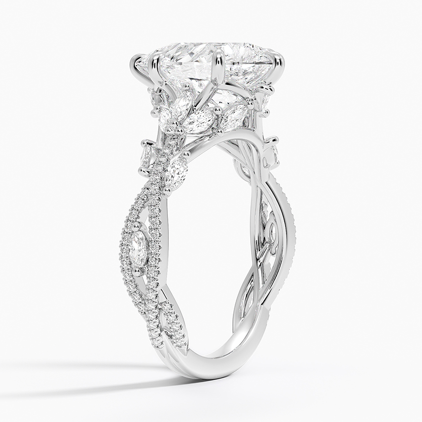 18K White Gold Luxe Secret Garden Diamond Ring (3/4 ct. tw.)