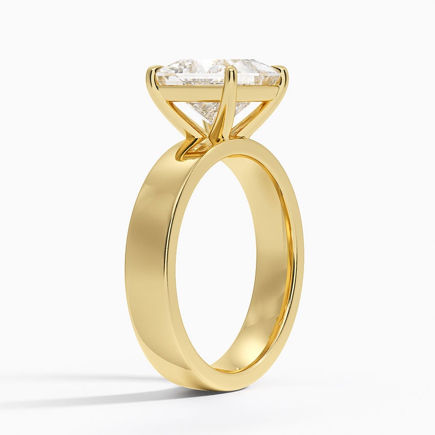 Textural Solitaire Ring