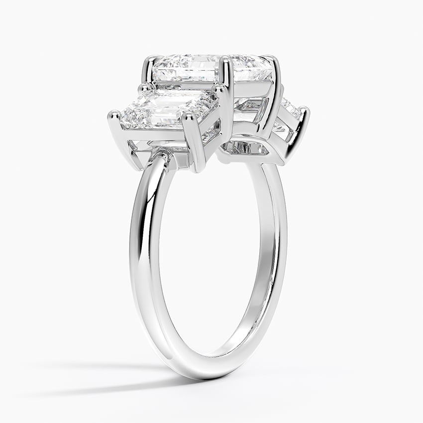 Luxe Rhiannon Three Stone Diamond Ring