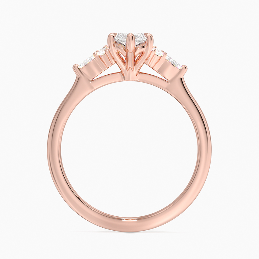 Nadia Perfect Fit Diamond Ring in 14K Rose Gold