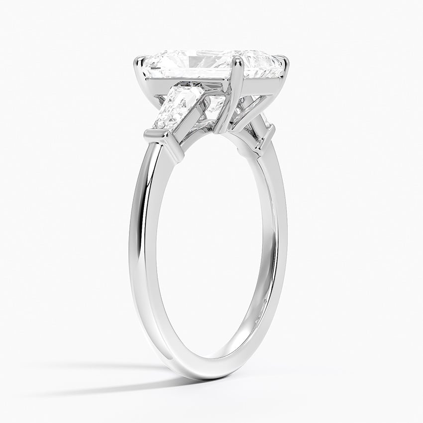 Symphony Three Stone Diamond Ring - Brilliant Earth
