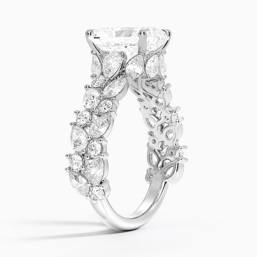 Olivetta Double Row Diamond Ring