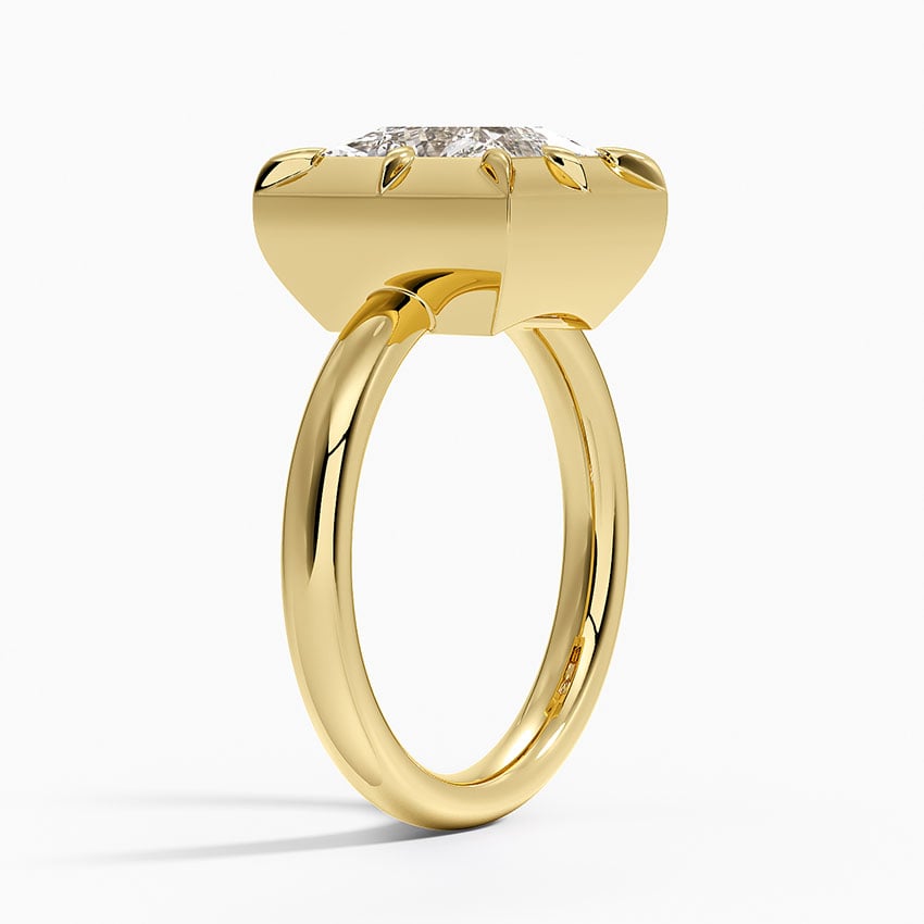 Harper Bezel Prong Solitaire Ring